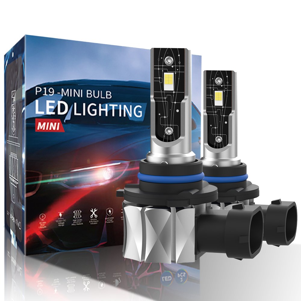 Asruex Fog Lights P19 Car Accessories Led Bulbs Wholesale 25W 2500LM 6500K Auto Lighting Systems White